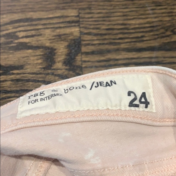 Rag and bone blush color jeans - Picture 6 of 6